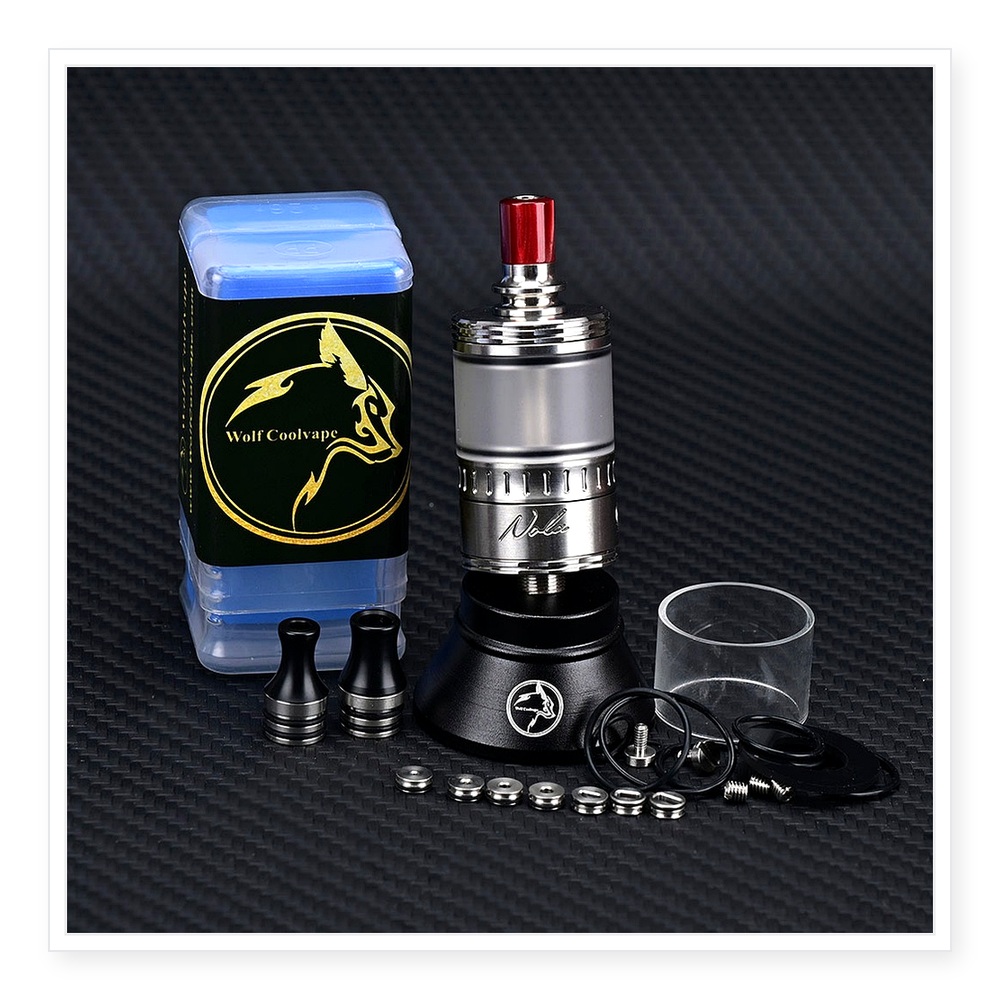 Vaping Air - Wolfcoolvape NOLA RTA 3.2ml Herbouwbare Atomizer