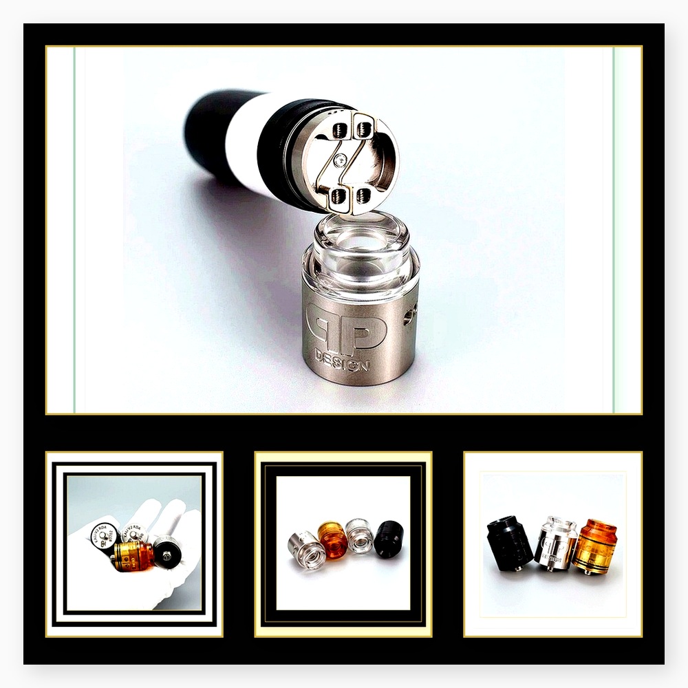 Vape Coil Replacement - QP KALI V2 RDA 25mm Dual