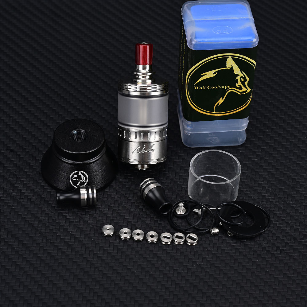 Wolfcoolvape NOLA RTA Rebuilda - Vaping Air recensie en prijs