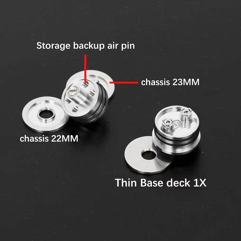 YFTK vape Thin base V3 verstui - Vaping Air recensie en prijs