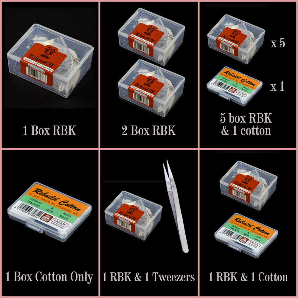 Originele Vapjoy Diy Rebuild K - Vape Coil Replacement recensie en prijs