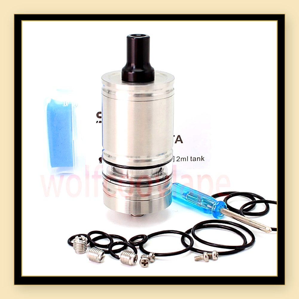 Wolfcoolvape Lindy RTA 5ml Tan - Vaping Air recensie en prijs