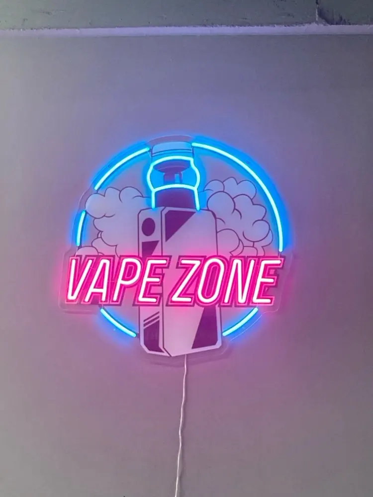 Sigaret Vape Neon Sign, Open V - Vaping Store recensie en prijs