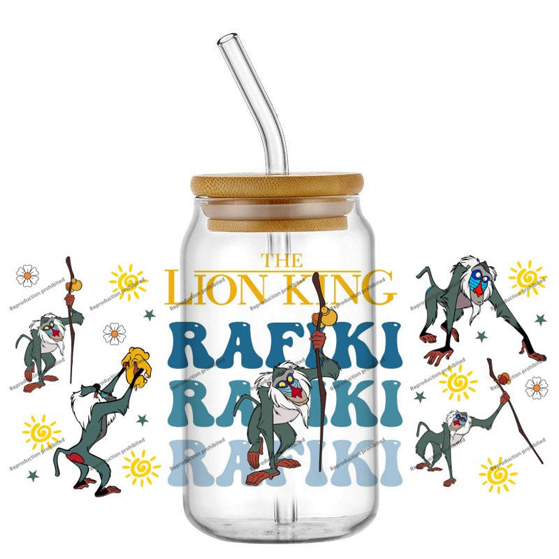De KING Lion cartoonfiguren UV - Rdta Tank Glass recensie en prijs