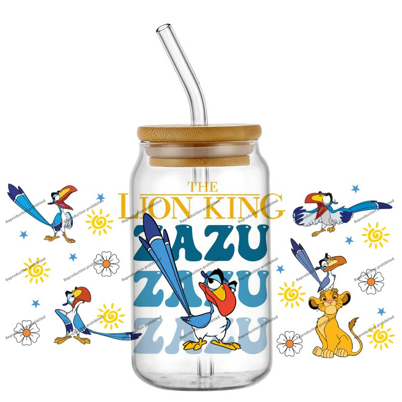 De KING Lion cartoonfiguren UV - Rdta Tank Glass recensie en prijs