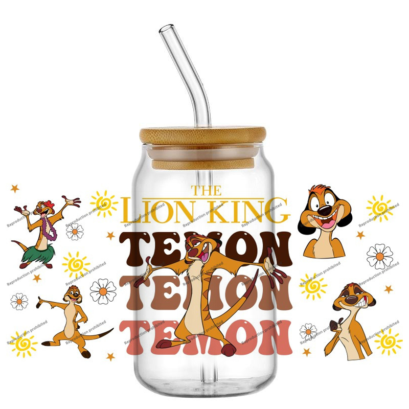 De KING Lion cartoonfiguren UV - Rdta Tank Glass recensie en prijs