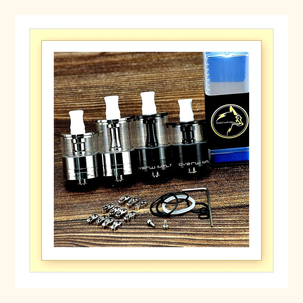 Dvarw MTL FL RTA 24mm Herbouwb - Vape Coil Replacement recensie en prijs