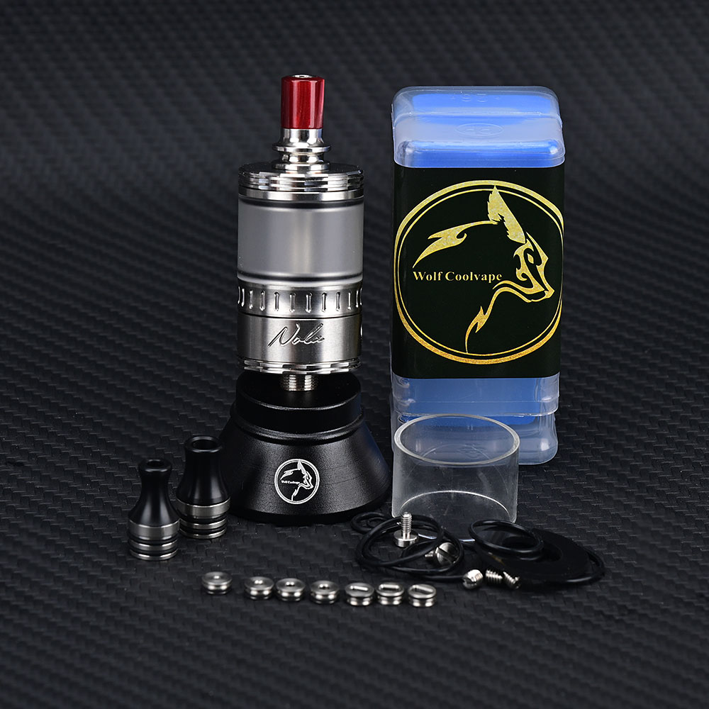 Wolfcoolvape NOLA RTA 3.2ml He - Vaping Air recensie en prijs
